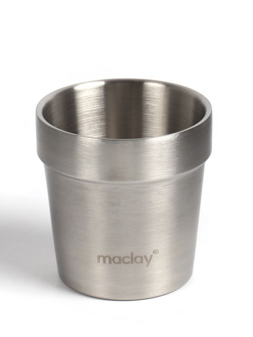 Стакан походный Maclay, 180 мл, нержавеющая сталь, двойное дно фото 8