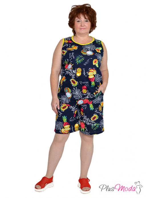 Майка Модель №662 размеры 44-84 - Plusmoda фото 6