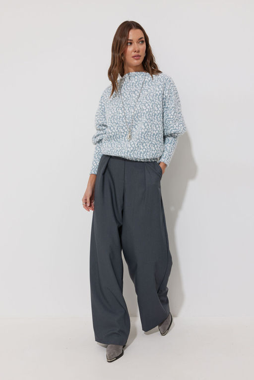 Джемпер LYUSHe 4277 голубой  фото 8