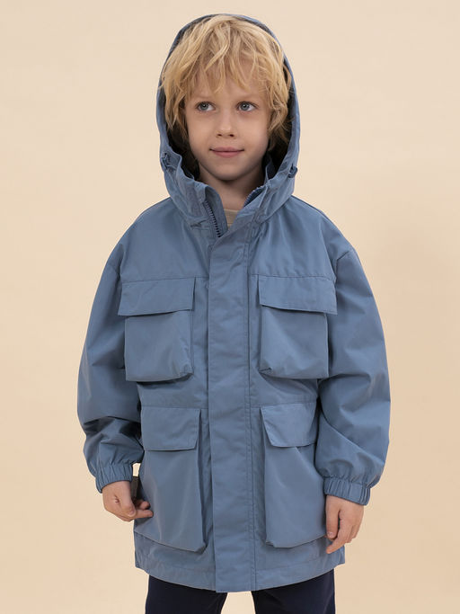BZJN3352 Ветровка для мальчиков - Pelican фото 5