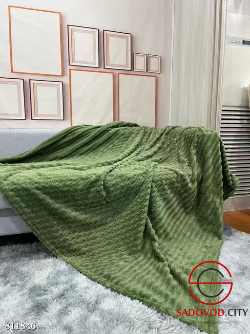 Плед на кровать на диван