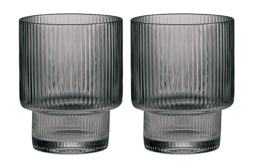 Набор стаканов для воды Modern Classic, серый, 0,32 л, 2 шт