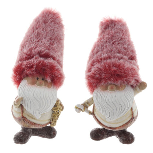 Фигурка декоративная "Дед Мороз", L6 W7 H11 см, 2в.