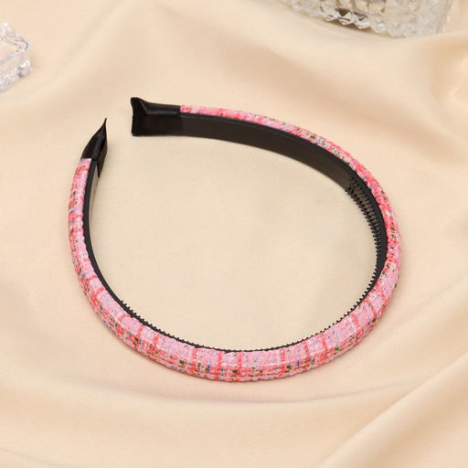 Цена за 3 шт. Ободок для волос «Ширли», стиль, 1 см, МИКС