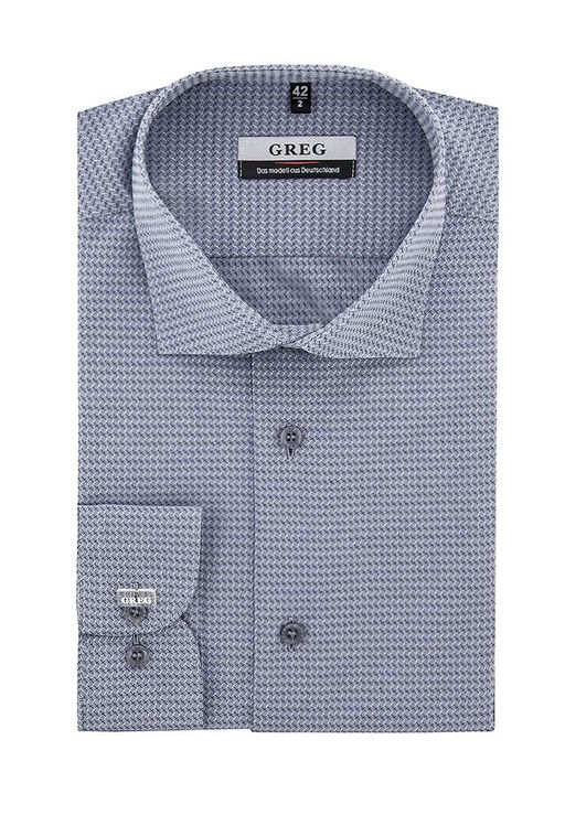 Сорочка мужская длинный рукав GREG 223/199/9278/Z  фото 2