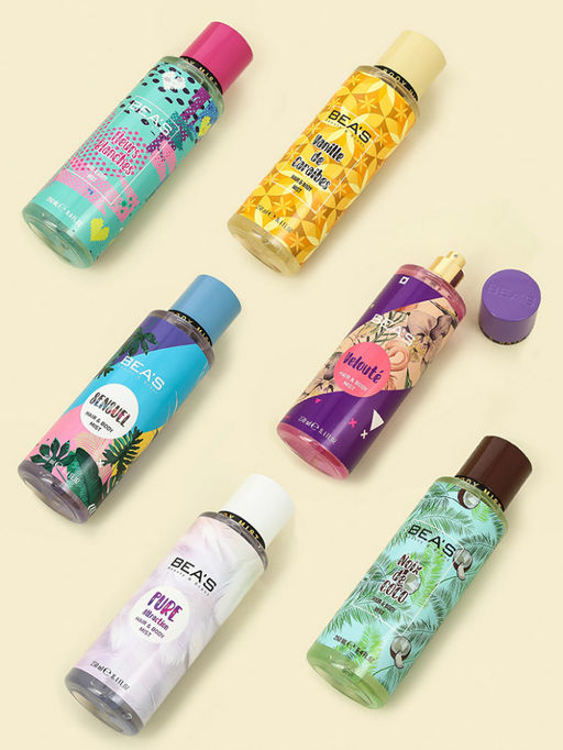Мист для тела и волос Beas Body & Hair Pure Attraction 250 ml  фото 6