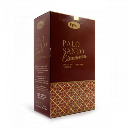 Благовония Ppure 15гр Palo Santo Cinnamon Пало Санто и Корица уп-12 шт