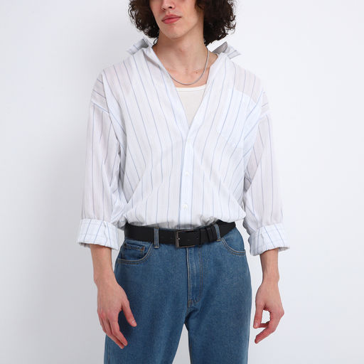 Ремень мужской Великан, ширина 4 см, винт, пряжка металл, цвет чёрный - Simaland фото 2