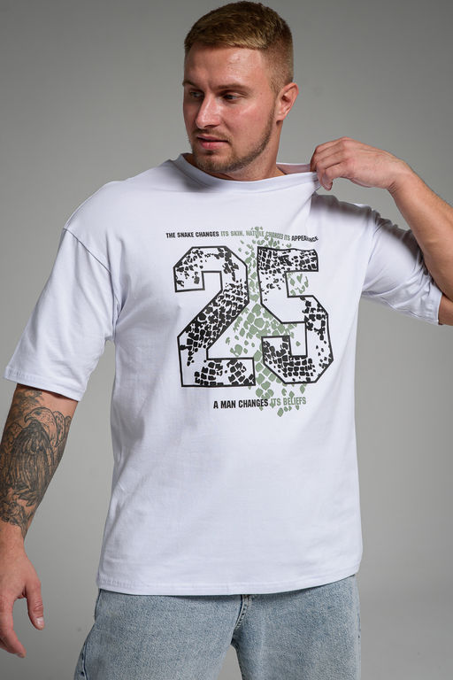 Футболка мужская 8507/1 оверсайз