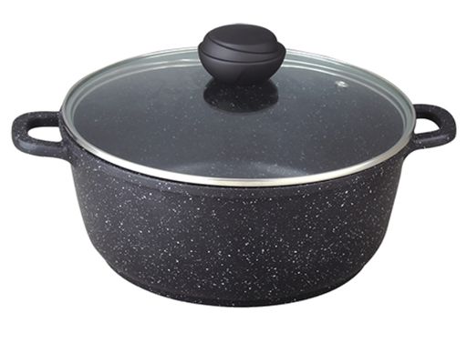 Кастрюля BK-1110 2,1л SCHWARZMARBEL - Bekker фото 2