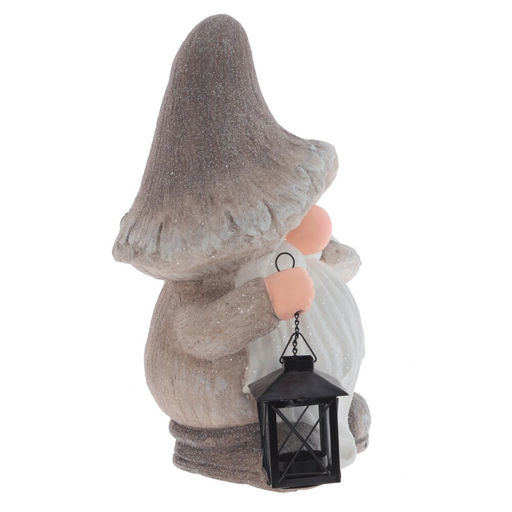 Фигурка декоративная "Гном", L28 W21 H37 см, 2в.