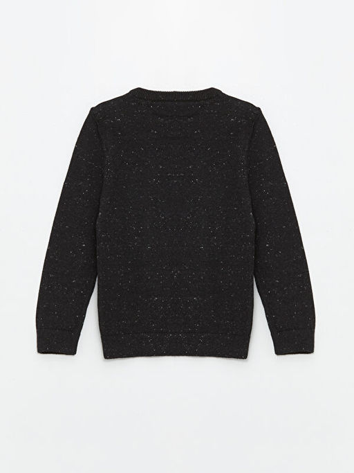 Bisiklet Yaka Uzun Kollu K?z ?ocuk Triko Kazak - Waikiki фото 2