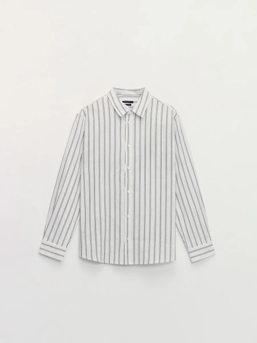 Рубашка в полоску из 100% хлопка / Zarina