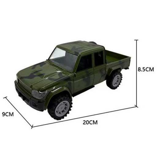 Пикап инерц. "Военный" 20*8,5*9см (3056546) в пакете