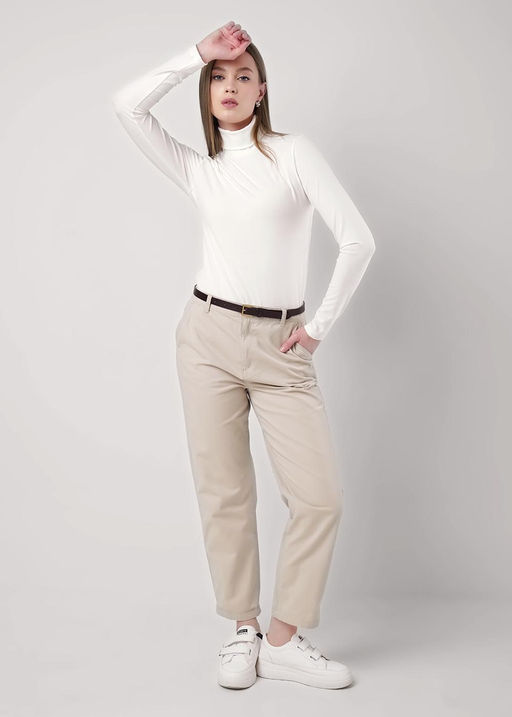 CLE Водолазка жен. 356884рв молочный - Clever wear фото 4