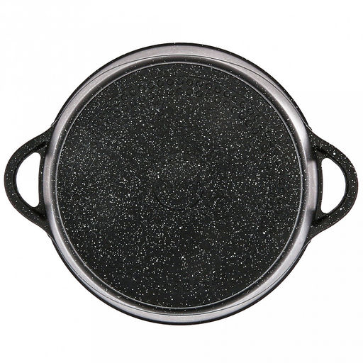 Кастрюля с антипригарным покрытием 4л, д26см "Гранит Induction", h11,5см, s0,4см, литые ручки, стеклянная крышка с пароотводом, форма "Классик волна", подарочная упаковка (Россия) Подходит для всех видов плит, включая индукционную.