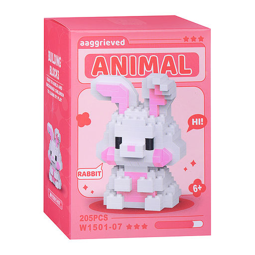 Конструктор "Кролик" (205 дет.) в коробке
