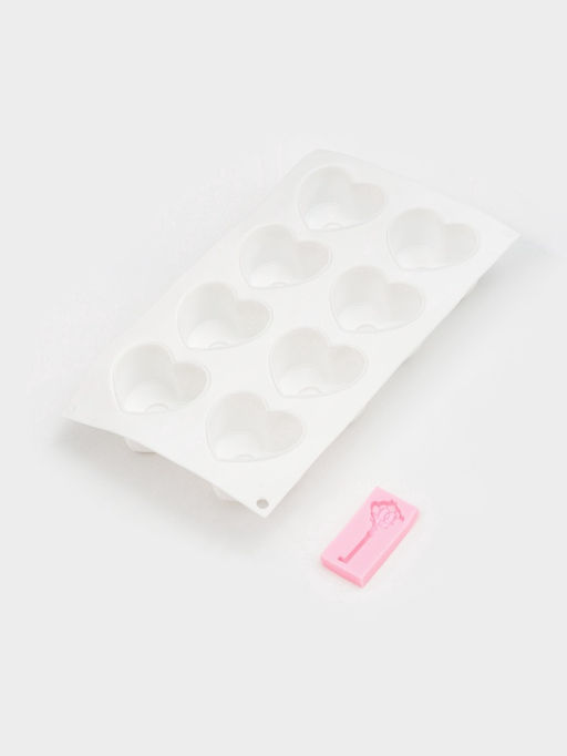 Набор кондитерский Доляна, 2 предмета: форма для муссовых десертов 29.5?17?4.3 см, молд 6.7?3.3 см