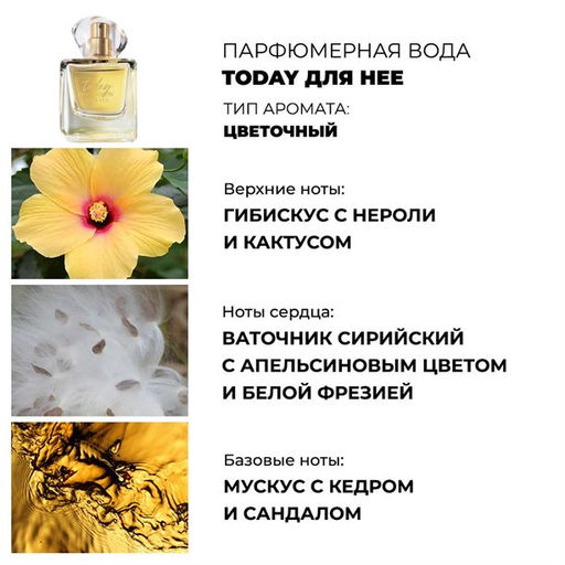 Парфюмерная вода Today для нее, 50 мл - Avon фото 3