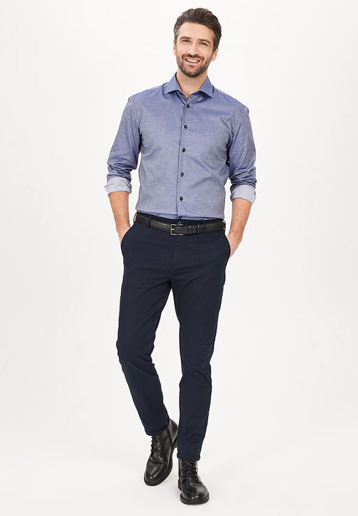 Сорочка мужская длинный рукав GREG 223/131/8179/ZV/1_GB  фото 5