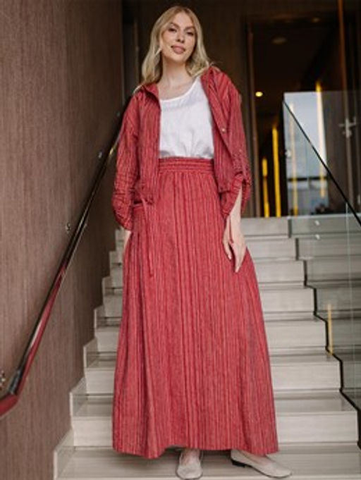 юбка лен 60%, хлопок 40%