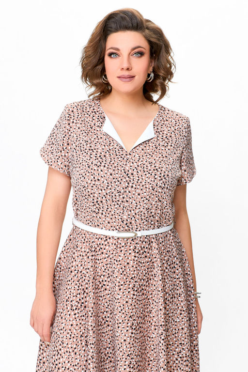 Блуза Swallow 803.2 черный+серебряный узор фото 1122