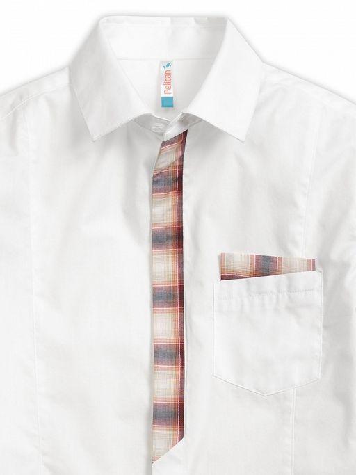 Pelican BWCJ8083 сорочка верхняя для мальчиков  фото 5