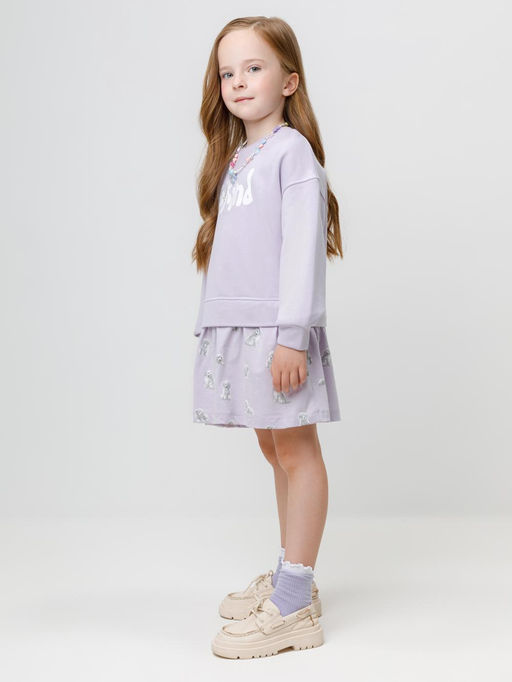 КР 5957/сиреневый 3710 к647 платье для дев