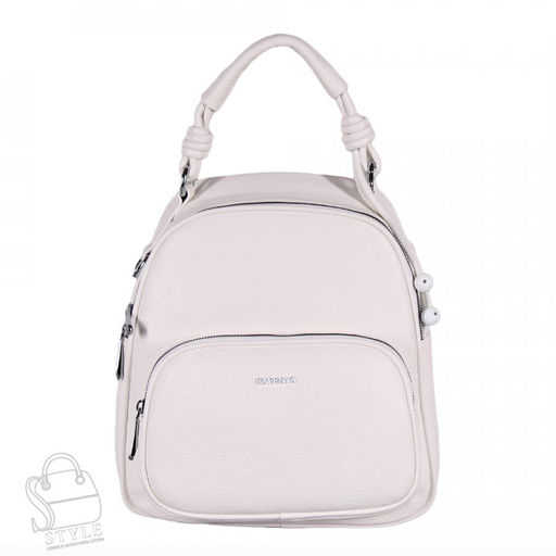 Рюкзак женский 670070-1 white  Velina Fabbiano-Safenta/30  в Новосибирске