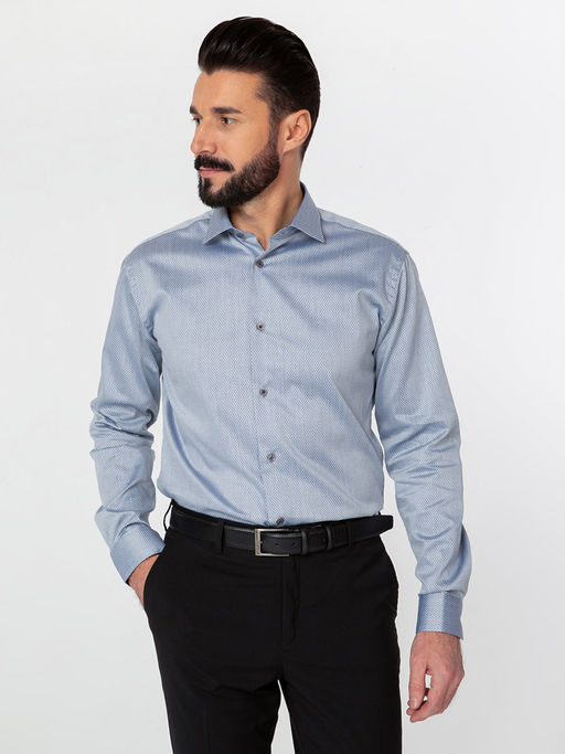 Сорочка мужская длинный рукав GREG 323/131/8179/Z/1_GB  фото 10