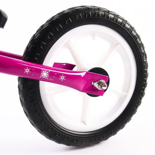 Беговел 12, детский облегченный, 2+, Холодное сердце, цвет фиолетовый - Disney фото 3