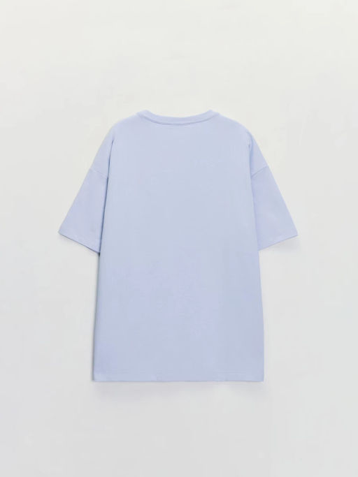 Футболка свободного кроя с принтом ZR2605023408-41 / Zarina