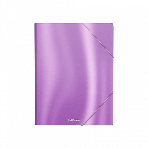 Цена за 3 шт. Папка на резинках пластиковая ErichKrause Glossy Candy, A4, ассорти (в пакете по 3 шт.)  фото 3