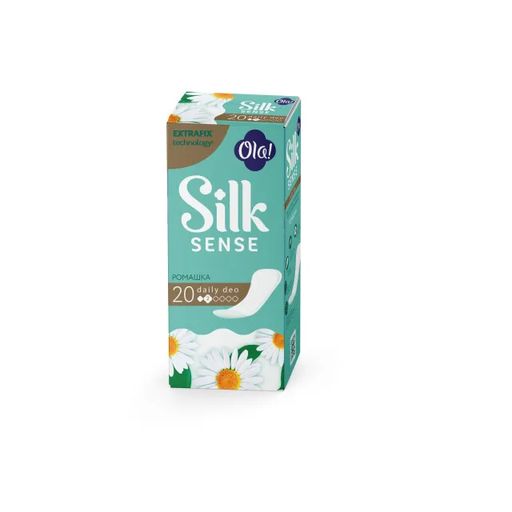 OLA! Silk Sense DAILY LARGE DEO ежедн.прокладки (20шт) Ромашка
