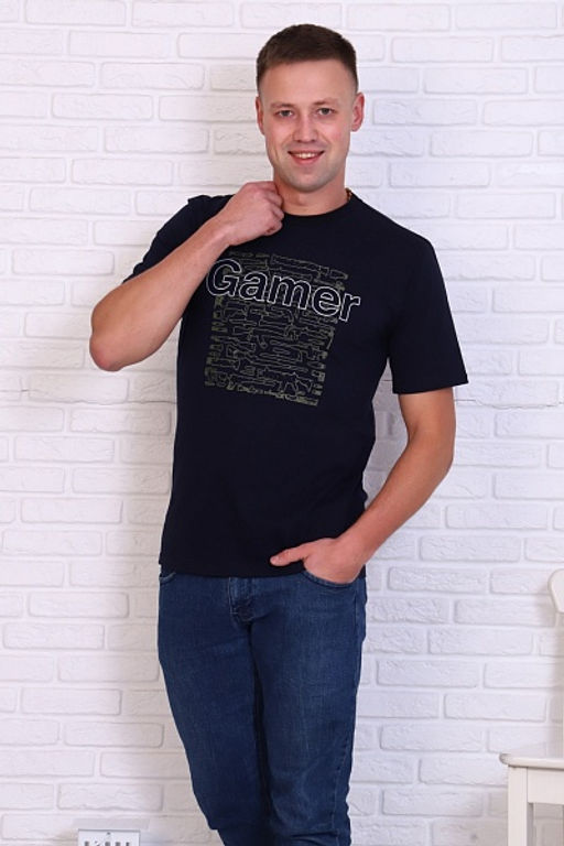 Футболка мужская, принт Gamer - Плиона фото 25