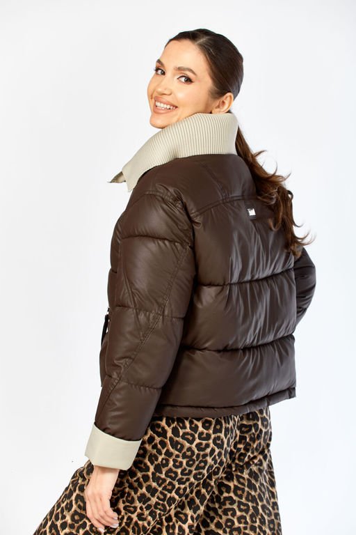 Куртка SHETTI 2214 шоколад  фото 3
