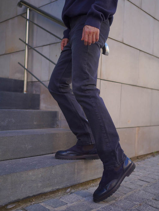 Мужские джинсы _ 09652 - F5 фото 13