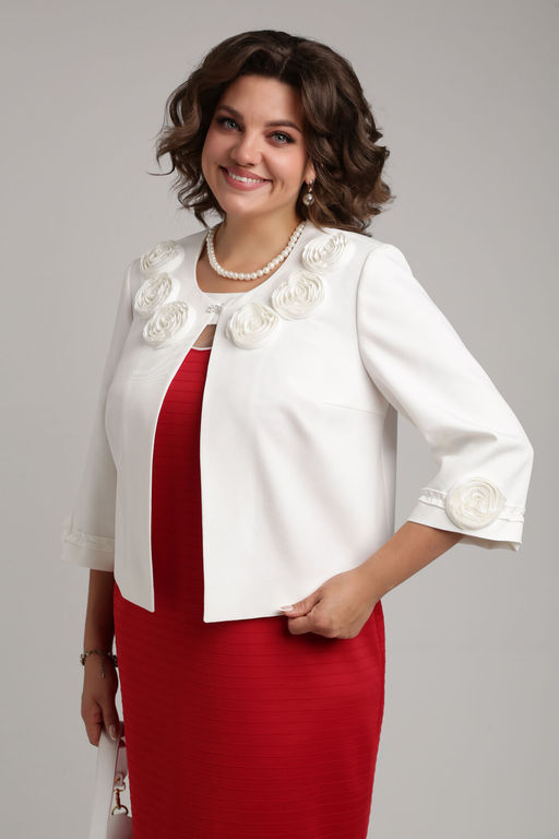 Костюм LADY SECRET 3740/1 молочный+ красный