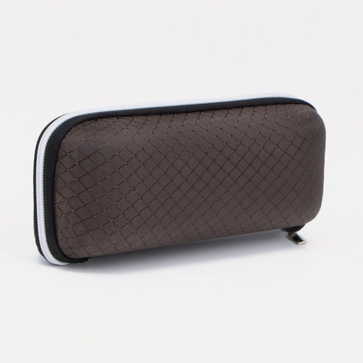 Футляр для очков молнии, 17 7 5 см, цвет коричневый - Simaland фото 2