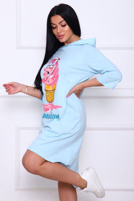 Туника с капюшоном 3320-0001-К-ОН