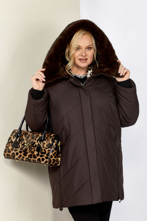 Куртка SHETTI 2205 шоколад