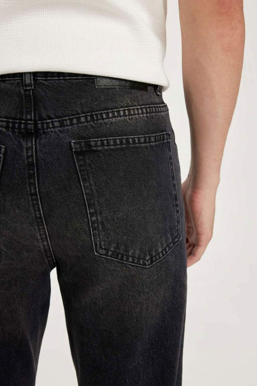 Узкие джинсовые брюки узкого кроя в стиле 90-х с высокой талией - Defacto фото 6