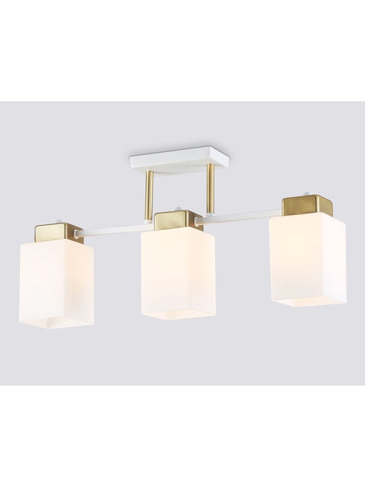 Люстра TR303045, 3хE27, 60 Вт, 54×10×27 см, белая