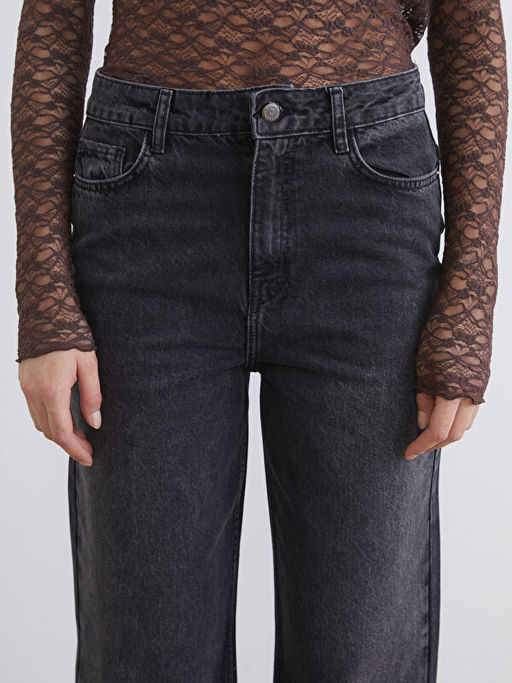 Straight Fit Kad?n Jean Pantolon