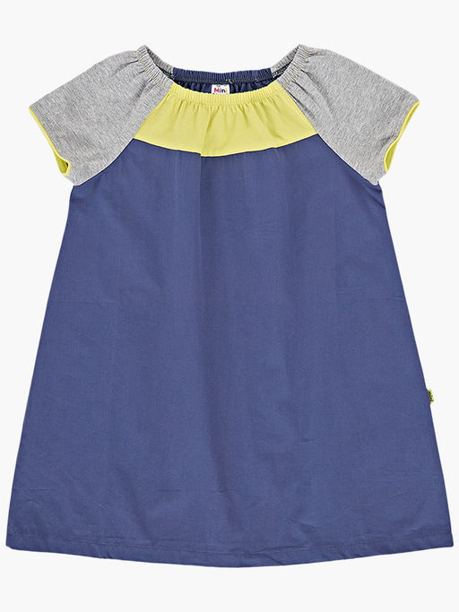 Платье для девочки UD 2686 син/желтый - Mini maxi фото 6
