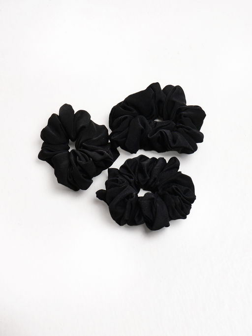 Резинка для волос (3шт) DH2024 сирень - Mini maxi фото 4