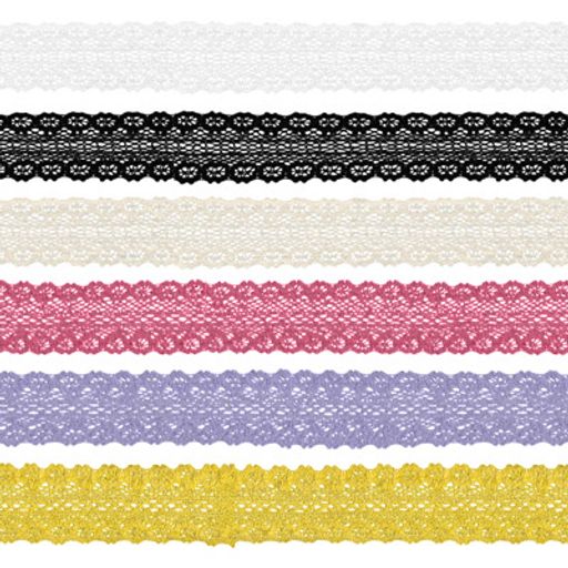 Gamma кружевная лента 28 мм HVK-28 в рулоне 22.8 м 0.5 СК/Распродажа