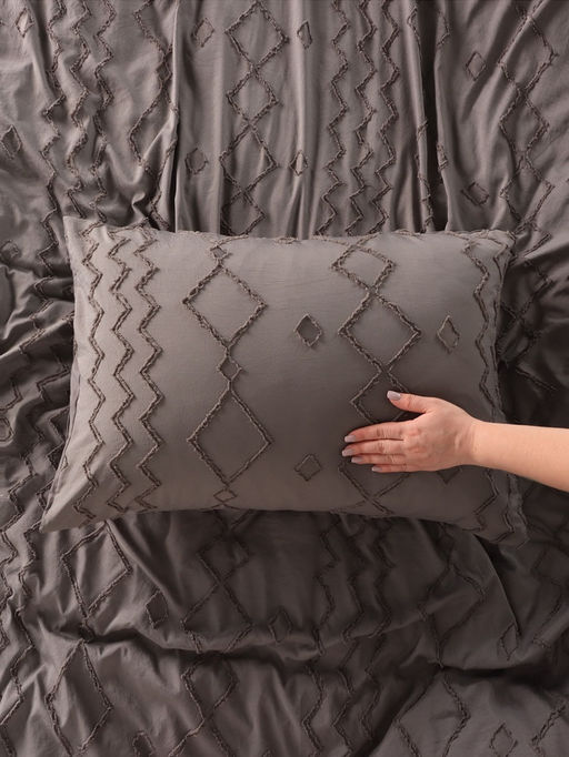 Постельное бельё 1.5-спальное LoveLife Tufting Орнамент, микрофибра