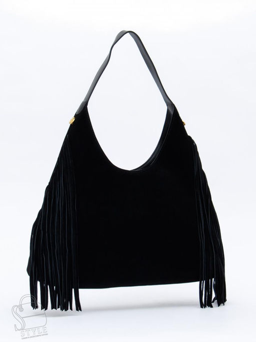 Сумка женская кожаная 1042M black Polina&Eiterou  в Новосибирске