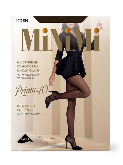 Колготки Minimi PRIMA 40 (шортики) (100/10) - cappuccino